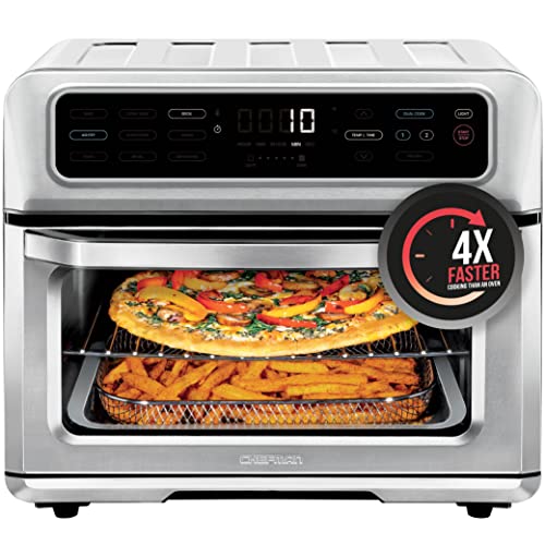 CHEFMAN Air Fryer Toaster Oven XL 20L, Healthy Cooking & User Friendly, Countertop Convection Bake & Broil, 9 Cooking Functions, Auto Shut-Off 60 Min Timer, Only $79.99