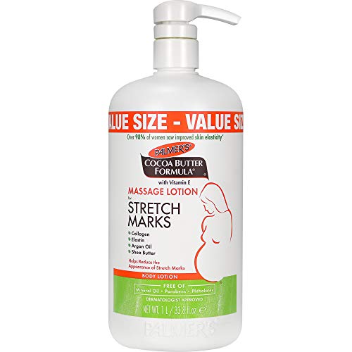 Palmer's Cocoa Butter Formula Massage Lotion for Stretch Marks and Pregnancy Skin Care, 33.8 Ounce, List Price is $18.99, Now Only $13.67