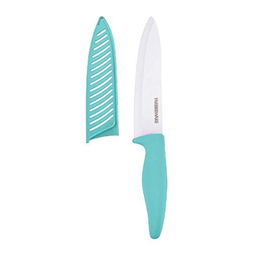Farberware Ceramic Chef Knife, 6-inch, Aqua, List Price is $14.99, Now Only $12.45, You Save $2.54 (17%)