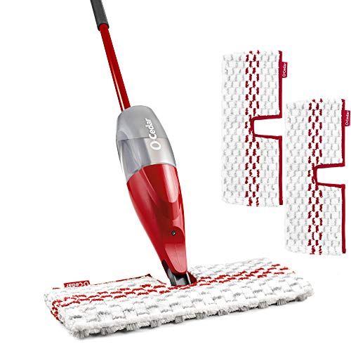 O-Cedar ProMist MAX Spray Mop, PMM with 2 Extra Refills, Red, List Price is $44.97, Now Only $24.42, You Save $20.55 (46%)