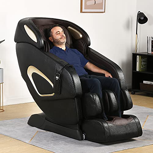 YITAHOME Zero Gravity Massage Chair SL Track, Full Body Shiatsu Massage Recliner with Airbag Pressure Body Scan Speaker Waist Heater Foot Roller for Home Office, Only $899.99, $150.00 shipping