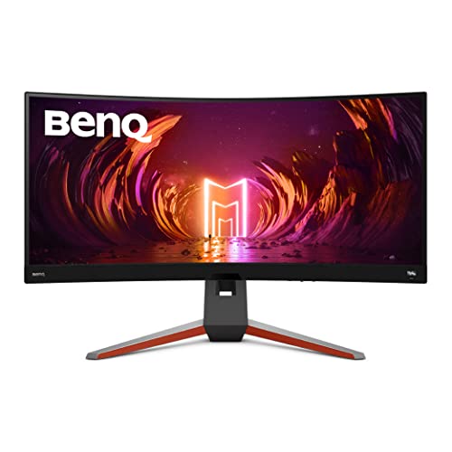 BenQ MOBIUZ EX3410R 34” 144Hz 1000R Curved Gaming Monitor, WQHD (3440 x 1440), 1ms, VA, FreeSync, HDR, Display Port, HDMI 2.0, Remote Control, Built-in Speaker,  Only $599.99