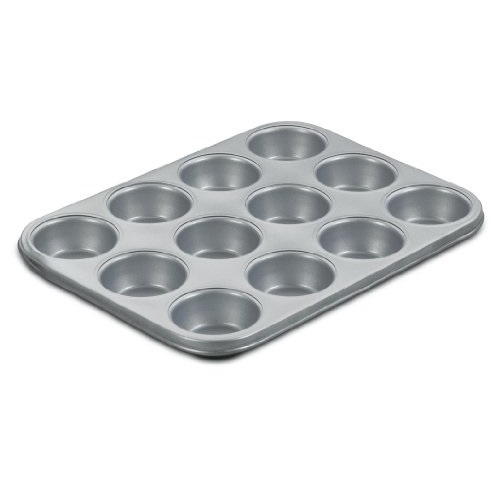 Cuisinart Chef's Classic Nonstick Bakeware 12-Cup Muffin Pan, Silver, List Price is $36, Now Only $7.33, You Save $28.67 (80%)