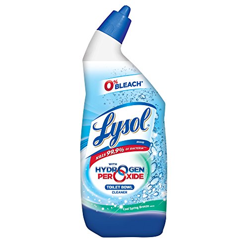 Lysol 雙氧水 浴室清潔劑，24 oz，原價$4.73，現點擊coupon后僅售 $2.55
