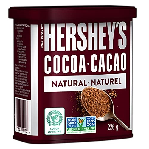 HERSHEY'S Baking Chocolate, Natural Unsweetened Cocoa, 226g/8oz, Imported from Canada}, Now Only $3.95