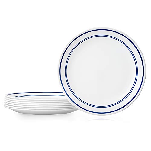 Corelle Classic Café Blue Dinner Plates, 8-Piece, List Price is $37.99, Now Only $27.03, You Save $10.96 (29%)