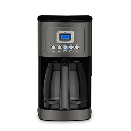 Cuisinart DCC-3200BKSP1 Perfectemp Coffee Maker, 14 Cup Progammable with Glass Carafe, Black Stainless Steel, List Price is $99.95, Now Only $69.99