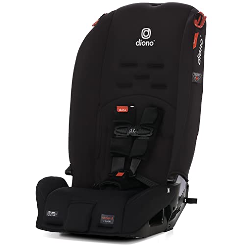 Diono Radian 3R, 3-in-1 Convertible Car Seat, Rear Facing & Forward Facing, 10 Years 1 Car Seat, Slim Fit 3 Across, Jet Black, List Price is $199.99, Now Only $174.98, You Save $25.01 (13%)