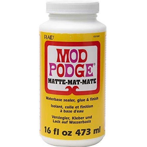 Mod Podge CS11302 Waterbase Sealer, Glue and Finish, 16 oz, Matte, List Price is $8, Now Only $3.99, You Save $4.01 (50%)