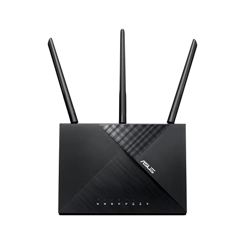 ASUS AC1900 WiFi Router (RT-AC67P) - Dual Band Wireless Internet Router, Easy Setup, VPN, Parental Control, AiRadar Beamforming Technology extends Speed, Stability & Coverage, MU-MIMO,Only $59.99