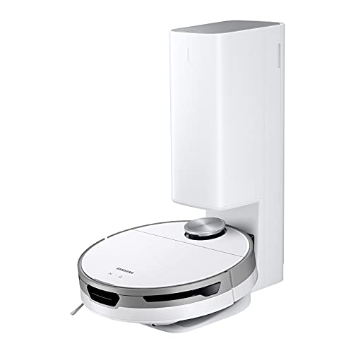 SAMSUNG Jet Bot+ Robot Vacuum with Clean Station, Automatic Emptying, Precision Cleaning, 5 Layer HEPA Filter, Intelligent Power Control, Hardwood Floors,Carpets, and Area Rugs, White, Only $379.00