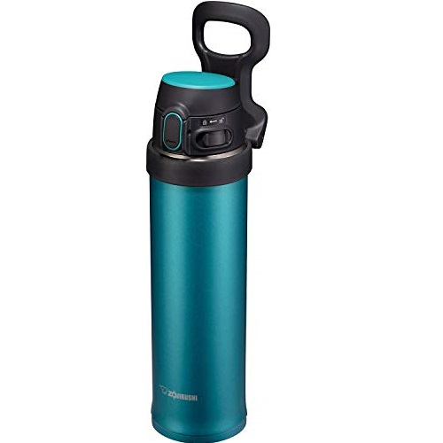 Zojirushi SM-QHE60GK, Flip-and-Go Stainless Mug, 20-Ounce, Teal, List Price is $58, Now Only $21.69, You Save $36.31 (63%)