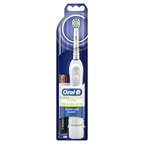 史低價！ Oral-B FlossAction 電池驅動 電動牙刷，原價$17.99，現僅售$14.72