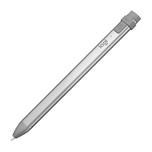 Logitech Crayon Digital Pencil for iPad Pro 12.9-Inch (3rd & 4th Gen), iPad Pro 11-Inch (1st & 2nd), iPad (6th, 7th, 8th and 9th Gen), iPad Air (3rd, 4th, 5th Gen), iPad Mini 5, iOS 12.2  $58.45