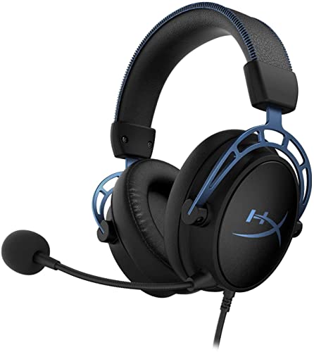 HyperX Cloud Alpha S - PC Gaming Headset, 7.1 Surround Sound, Adjustable Bass, Dual Chamber Drivers, Chat Mixer, Breathable Leatherette, Memory Foam, and Noise Cancelling Microphone Only $62.35