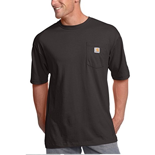 Carhartt Mens Loose Fit Heavyweight Short-sleeve Pocket T-shirt, only $12.74
