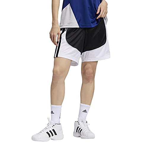 史低价！adidas阿迪达斯 女士 轻质 篮球 短裤，原价$40.00，现仅售$10.26