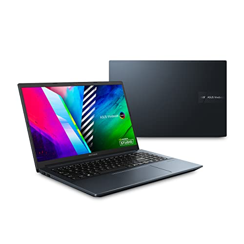 ASUS VivoBook Pro 15 OLED Ultra Slim Laptop, 15.6” FHD OLED Display, AMD Ryzen 7 5800H CPU, NVIDIA GeForce RTX 3050, 16GB RAM, 512GB SSD,  M3500QC-DS71, nly $934.99