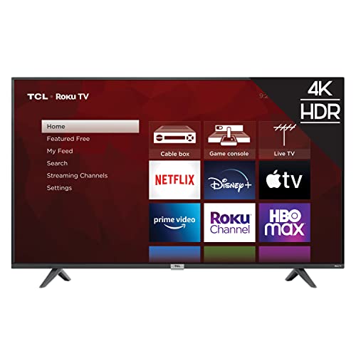 TCL 65-inch Class 4-Series 4K UHD HDR Smart Roku TV – 65S435, 2021 Model, List Price is $799.99, Now Only $449.99, You Save $350.00 (44%)