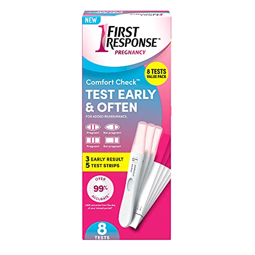 FIRST RESPONSE Comfort Check Pregnancy Test, 8 Count, Only $11.14