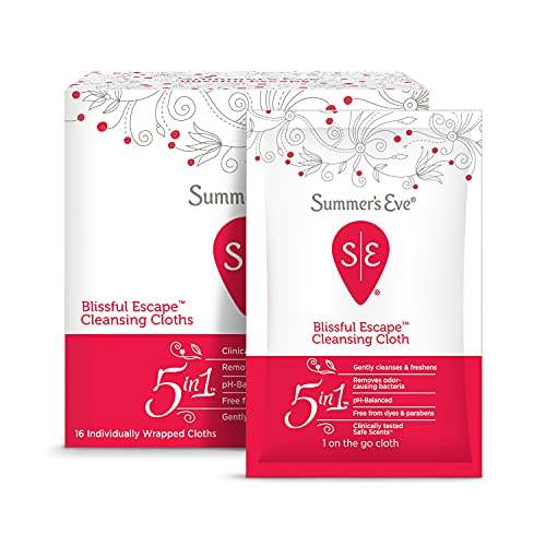 Summer's Eve Cleansing Cloths, Blissful Escape, 16 Count, Now Only $1.79