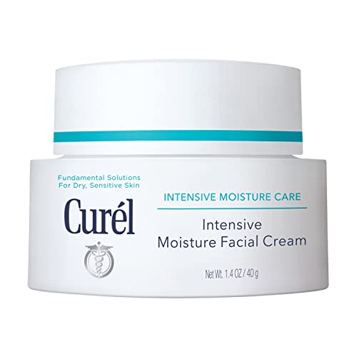 Curél Intensive Face Moisturizer Cream, Hydrating Face Lotion for Dry to Very Dry Sensitive Skin, For Women and Men, Anti-Aging Fragrance-Free Anti-Wrinkle Japanese Skin Care 1.4 Oz,  Only $14.23