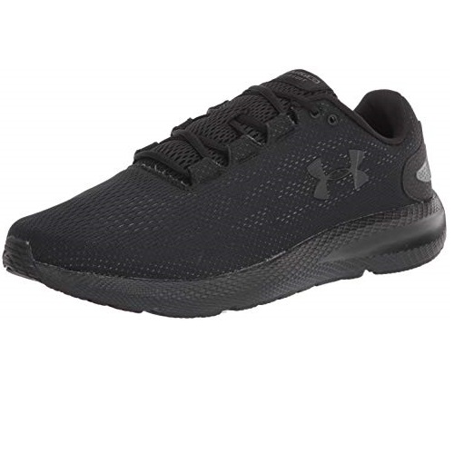 Under Armour Men's Charged Pursuit 2 Running Shoe, Black (001)/White, 8.5 M US, List Price is $70, Now Only $31.99