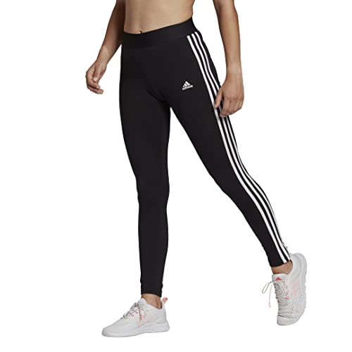 adidas Women's LOUNGEWEAR Essentials 3-Stripes Leggings, List Price is $35, Now Only $16.00
