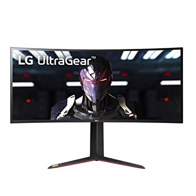 LG 34GN850-B 34 Inch 21: 9 UltraGear Curved QHD (3440 x 1440) 1ms Nano IPS Gaming Monitor with 144Hz and G-SYNC Compatibility - Black (34GN850-B), List Price is $999.99, Now Only $599.99