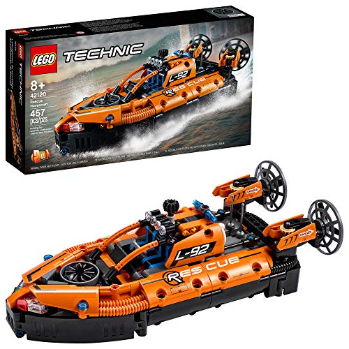 LEGO Technic Rescue Hovercraft 42120 Model Building Kit; This Awesome Toy Hovercraft Makes A Great Gift for Any Occasion, New 2021 (457 Pieces), List Price is $29.99, Now Only $24