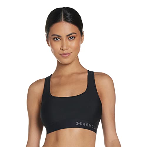 Under Armour Women's Armour HeatGear  Mid Keyhole Sports Bra, List Price is $35, Now Only $16.97, You Save $18.03 (52%)