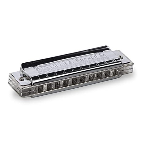 Hohner Blues Bender Harmonica, Key of C, Stainless steel (M586BX-C), Now Only $19.99