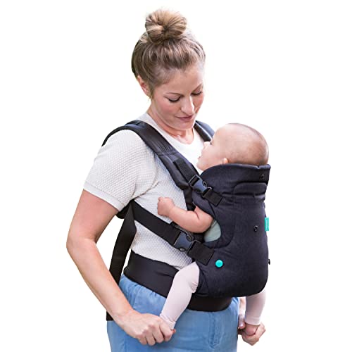 Infantino Flip 4-in-1 Carrier - Ergonomic, Convertible, face-in and face-Out, Front and Back Carry for Newborns and Older Babies 8-32 lbs, List Price is $35.99, Now Only $20.99, You Save $15.00 (42%)