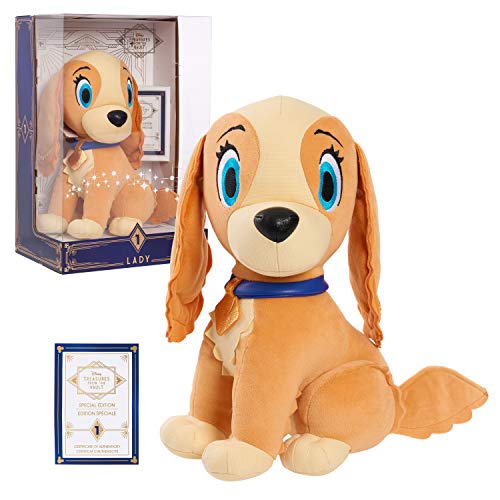 Disney Treasures From the Vault, Limited Edition Lady Plush, Amazon Exclusive, List Price is $29.99, Now Only $12.36
