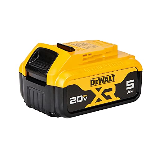 DEWALT 20V MAX XR Battery, Lithium Ion, 5.0Ah (DCB205), List Price is $179, Now Only $71.05