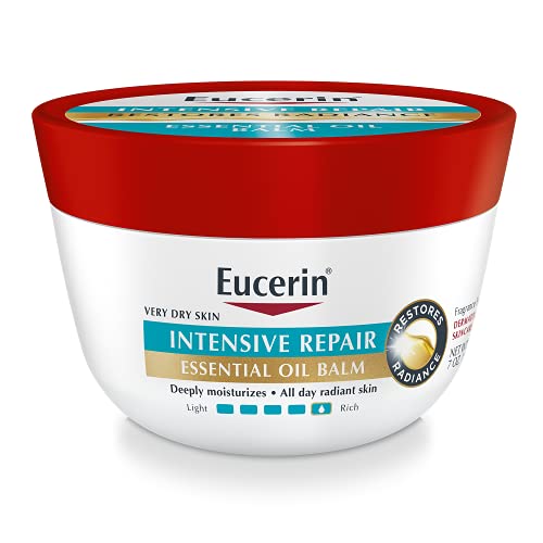 Eucerin Intensive Repair Essential Oil Balm, Body Balm for Very Dry Skin with Skin Essential Oils Shea Butter and Sunflower Oil, 7 Oz, List Price is $10.49, Now Only $6.36