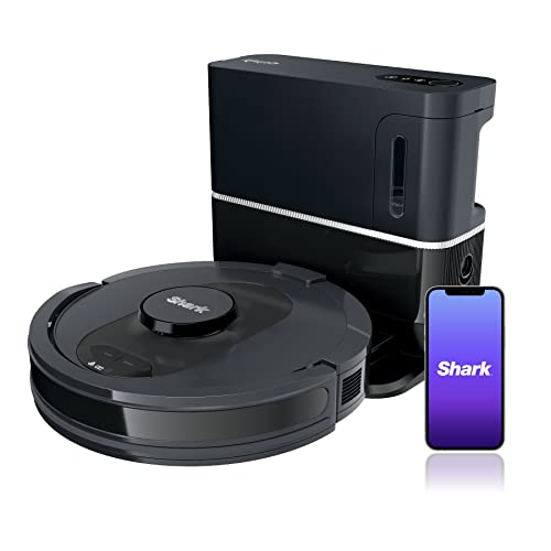 Shark AV2501S AI Robot Vacuum with HEPA Self-Empty Base, Bagless, 30-Day Capacity, LIDAR Navigation, Perfect for Pet Hair, Compatible with Alexa, Wi-Fi Connected, Black,  Only $299.99