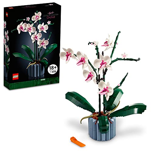 LEGO Orchid 10311 Plant Decor Building Set for Adults; Build an Orchid Display Piece for The Home or Office (608 Pieces), Now Only $39.99