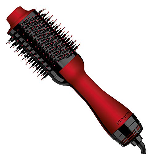 REVLON One-Step Volumizer Original 1.0 Hair Dryer and Hot Air Brush, Red, List Price is $59.99, Now Only $26.36, You Save $33.63 (56%)