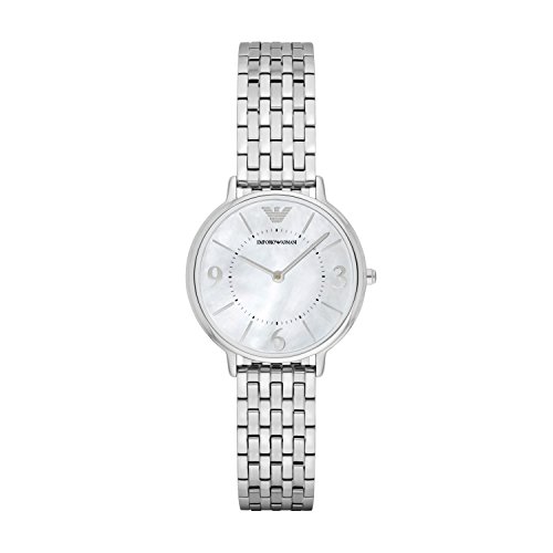 Emporio Armani Women's AR2507 Dress Silver Quartz Watch, Now Only $73.50