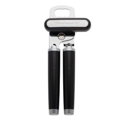 KitchenAid Classic Multifunction Can Opener / Bottle Opener, 8.34-Inch, Black, List Price is $19.99, Now Only $8.83