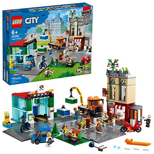 LEGO City Town Center 60292 Building Kit; Cool Building Toy for Kids, New 2021 (790 Pieces), List Price is $99.99, Now Only $79.99, You Save $20.00 (20%)