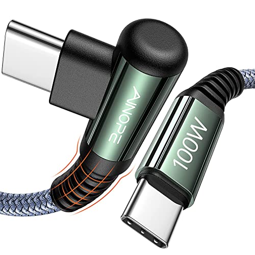实用好物，白菜价！AINOPE USB C-to-USB C快速充电线，100W 10 英尺，兼容多种Apple和三星设备，折上折后仅售$6.44