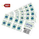 Earth Day Forever Stamps --5 Booklet of 20 Postage Stamps -- Save Earth, Recycle, Awareness, Thank You, Climate, Party