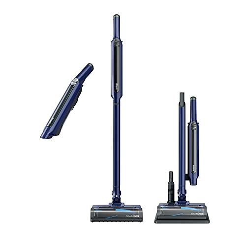 Shark WS633 Cordless Stick & Handheld Vacuum Combo WANDVAC System Pet Pro 3-in-1 Ultra-Lightweight Powerful with Charging Dock & Motorized Hand Tool, Royal Blue