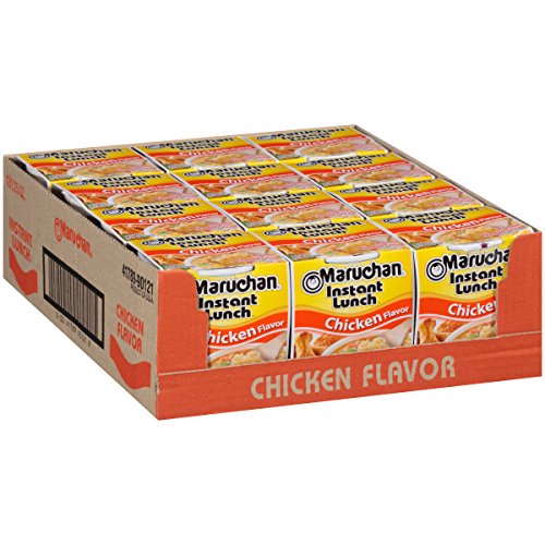 Maruchan Instant Lunch Chicken Flavor, 2.25 Ounce (Pack of 12), Now Only $4.44