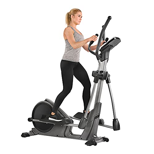 Sunny Health & Fitness Magnetic Elliptical Trainer Machine w/Device Holder, Programmable Monitor and Heart Rate Monitoring, 330 LB Max Weight - SF-E3912, List Price is $479.98, Now Only $201.64