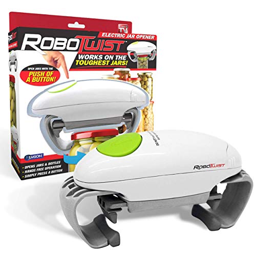 Emson Robotwist Deluxe 7321 Automatic Jar Opener As Seen, Higher Torque for Improved Jar Opening Performance On TV, Now Only $19.99