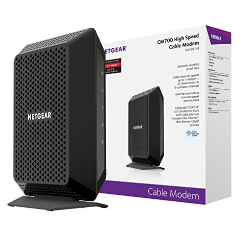 NETGEAR Cable Modem CM700 - Compatible with all Cable Providers incl. Xfinity, Spectrum, Cox | For Cable Plans up to 800Mbps | DOCSIS 3.0,   Only $69.99