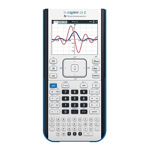 Texas Instruments TI-Nspire CX II Color Graphing Calculator with Student Software (PC/Mac), List Price is $165, Now Only $107, You Save $58.00 (35%)